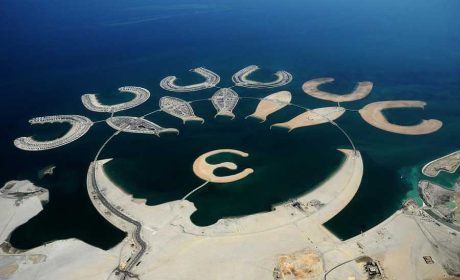 Bahrain artificial islands